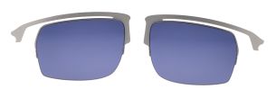 Kovová optická  redukce do rámu slunečních sportovních brýlí Racer AT063