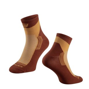 ponožky FORCE DUNE, hnědé L-XL/42-46