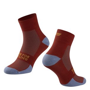ponožky FORCE EDGE, červeno-modré S-M/36-41