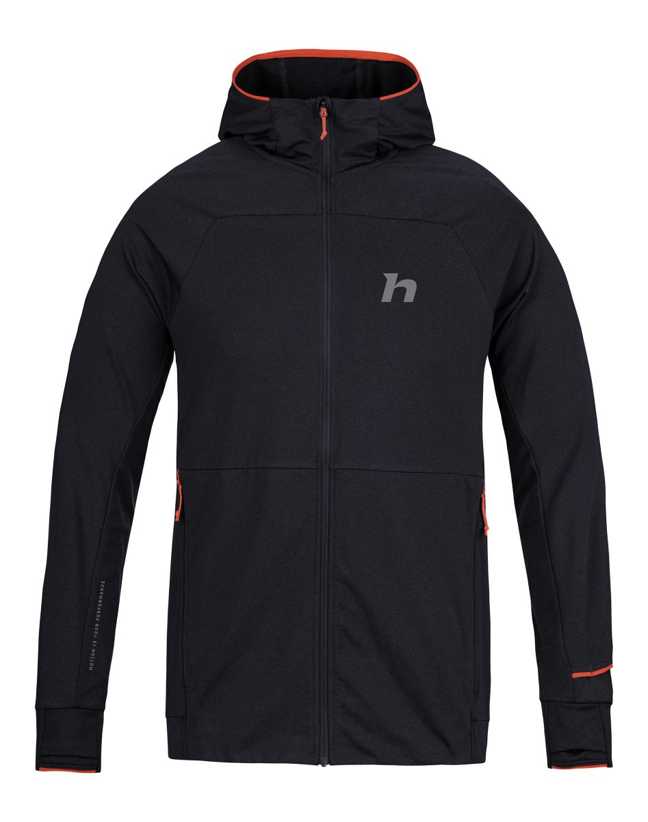 Mikina Hannah ETHAN HOODY vulcan mel S Mikina Hannah ETHAN HOODY vulcan mel S