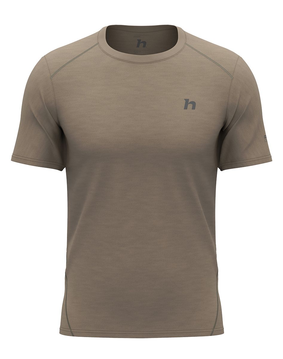 Tričko - krátký rukáv Hannah PELTON II timber wolf mel XXL Tričko - krátký rukáv Hannah PELTON II timber wolf mel XXL