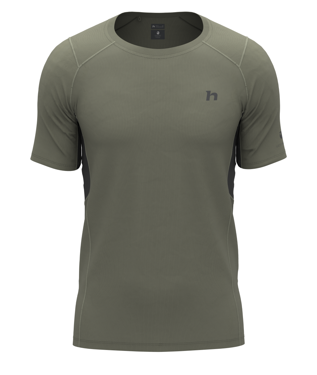 Tričko - krátký rukáv Hannah TARAN tea leaf/anthracite XL Tričko - krátký rukáv Hannah TARAN tea leaf/anthracite XL