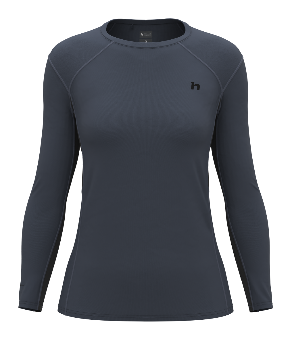 Tričko - dlouhý rukáv Hannah TERRA L/S sky captain/anthracite 38 Tričko - dlouhý rukáv Hannah TERRA L/S sky captain/anthracite 38