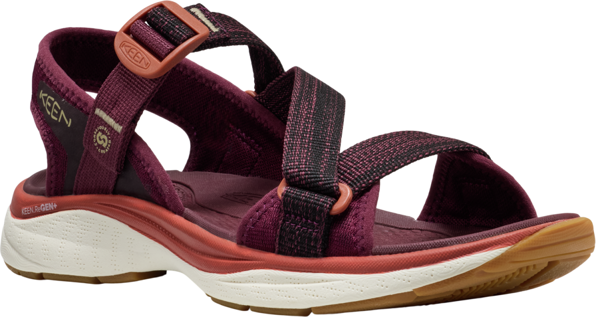Sandály Keen LEIKI OT SANDAL WOMEN fig/burnt brick US 10 Sandály Keen LEIKI OT SANDAL WOMEN fig/burnt brick US 10