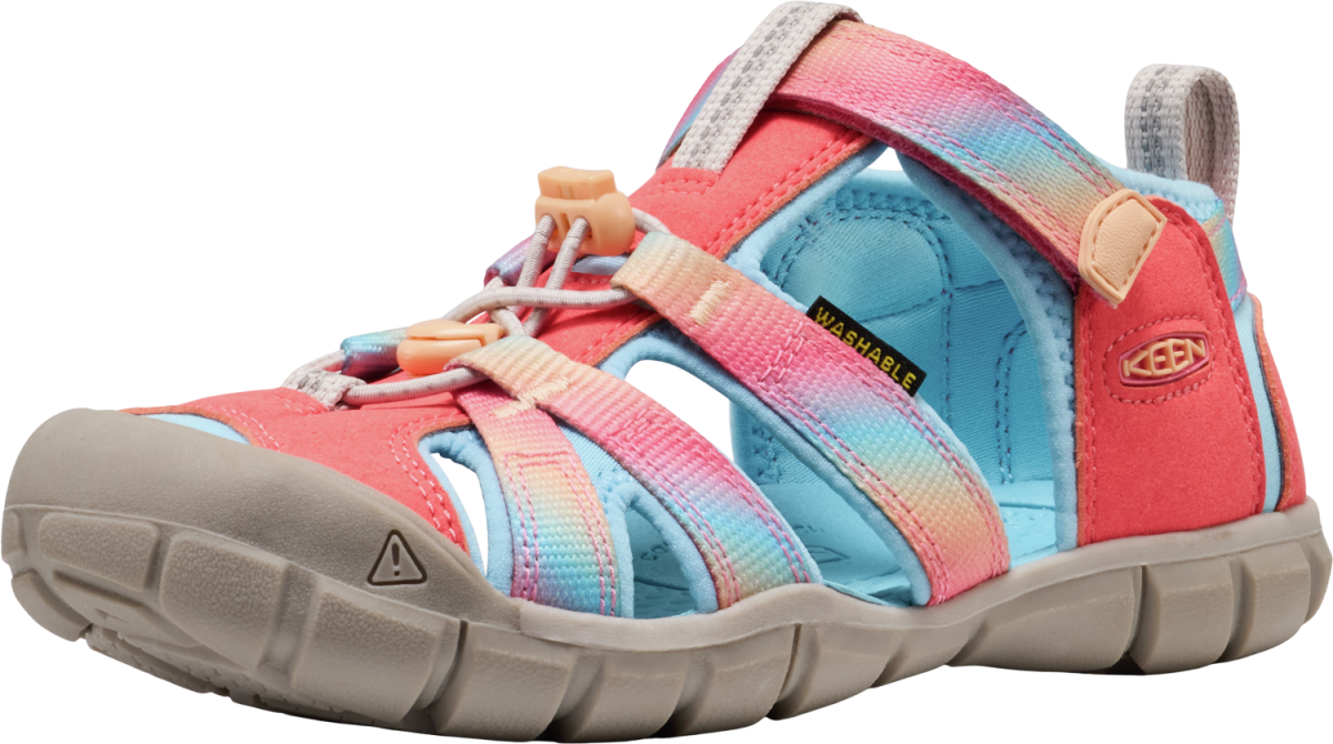Sandály Keen SEACAMP II CNX YOUTH ombre pink lemonade US 5 Sandály Keen SEACAMP II CNX YOUTH ombre pink lemonade US 5
