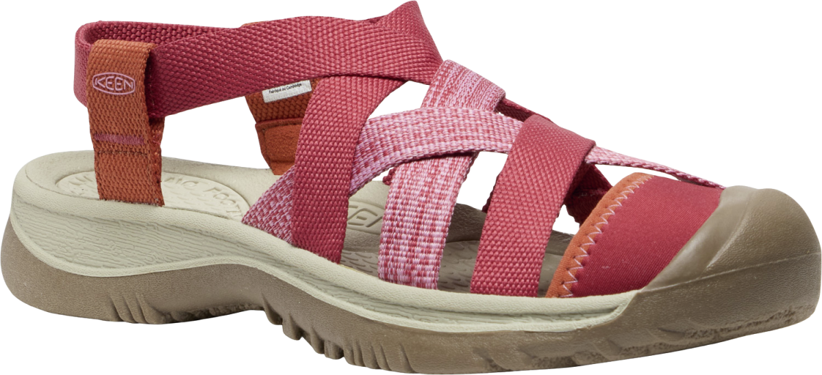 Sandály Keen WHISPER LATTICE WOMEN garnet/burnt brick US 8 Sandály Keen WHISPER LATTICE WOMEN garnet/burnt brick US 8