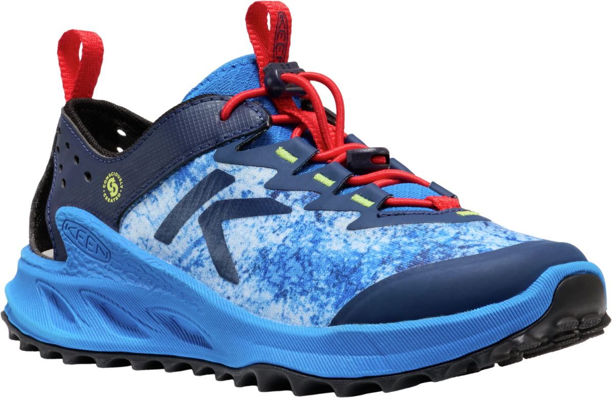 Boty Keen ZIONIC ADV SANDAL YOUTH precious blue/racing red US 2 Boty Keen ZIONIC ADV SANDAL YOUTH precious blue/racing red US 2