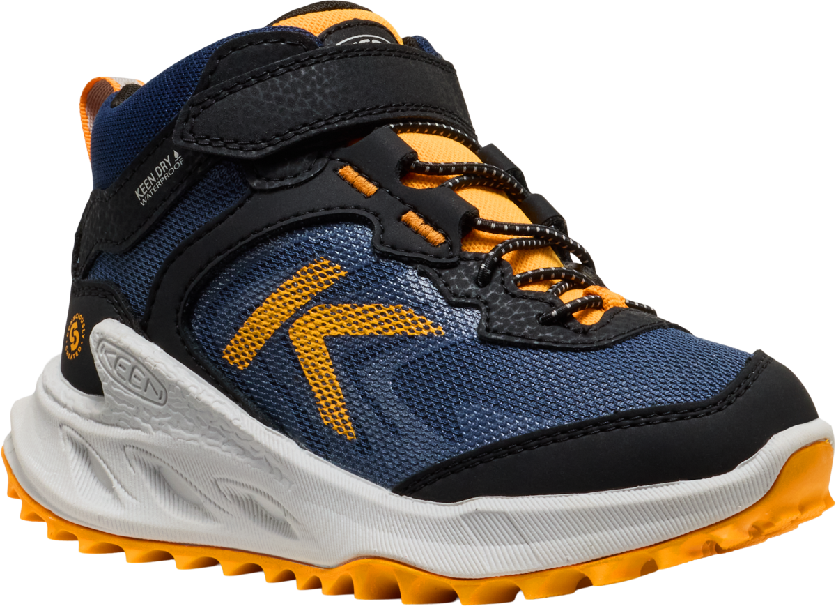 Boty Keen ZIONIC MID WP CHILDREN naval academy/bright marigold US 10 Boty Keen ZIONIC MID WP CHILDREN naval academy/bright marigold US 10