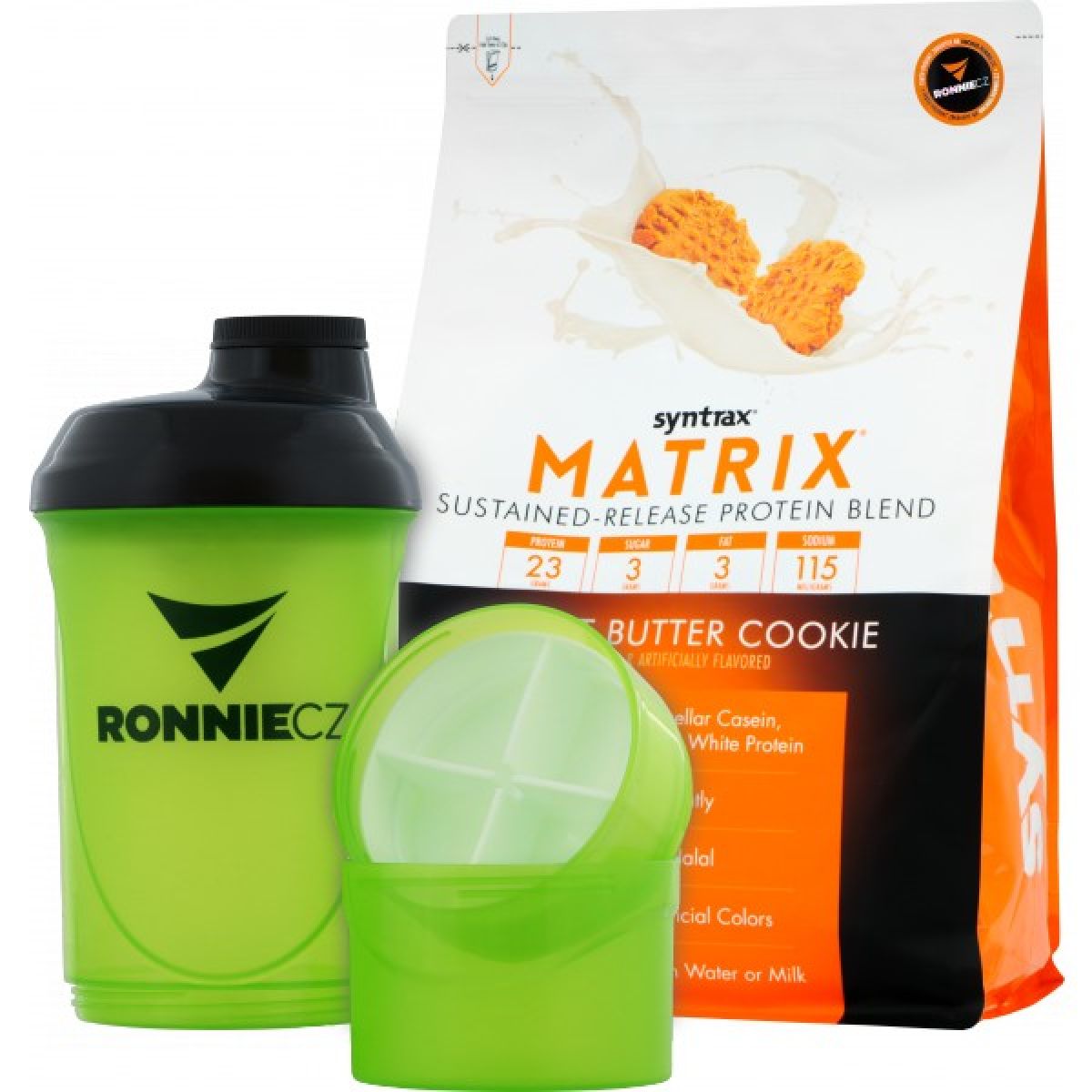 Matrix + šejkr Ronnie.cz se zásobníky zdarma Matrix + šejkr Ronnie.cz se zásobníky zdarma