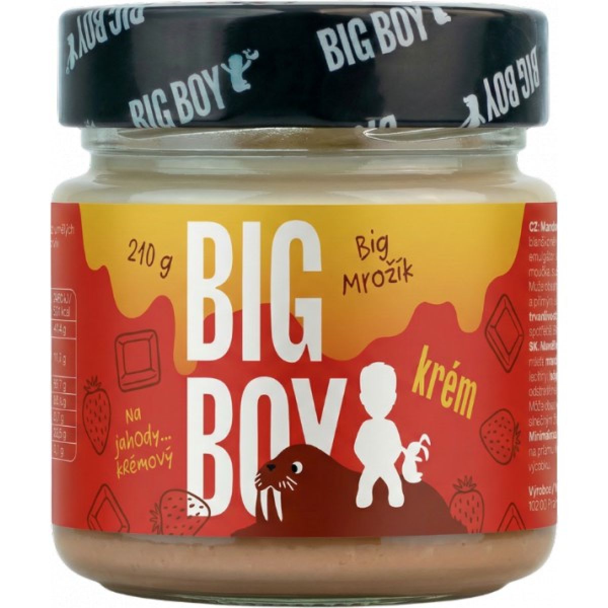 Mandlový krém Big Mrožík Mandlový krém Big Mrožík