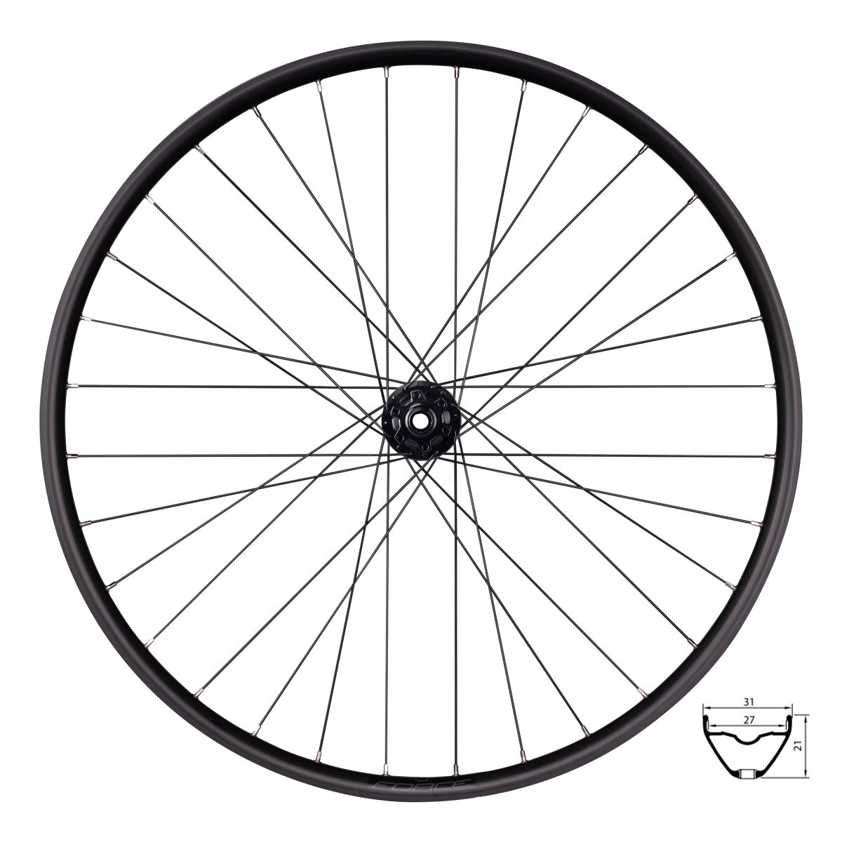 kolo zadní FORCE XC 622x27 F804393-6D/12/142 32d kolo zadní FORCE XC 622x27 F804393-6D/12/142 32d