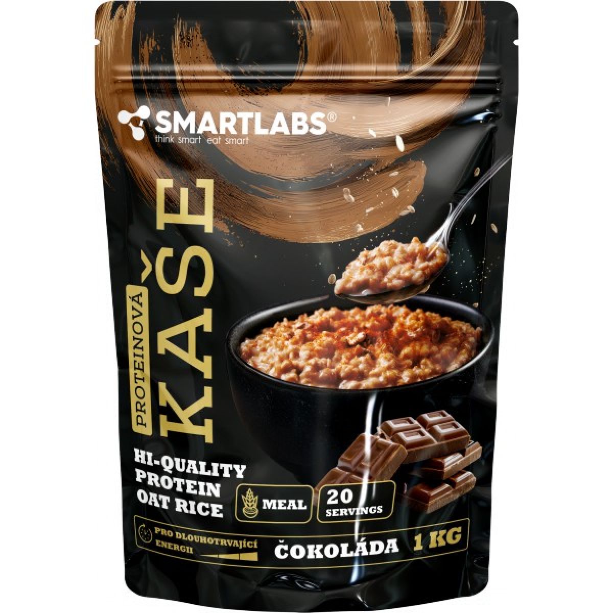 Proteinová rýžovo-ovesná kaše - 1000 g, borůvka Proteinová rýžovo-ovesná kaše - 1000 g, borůvka