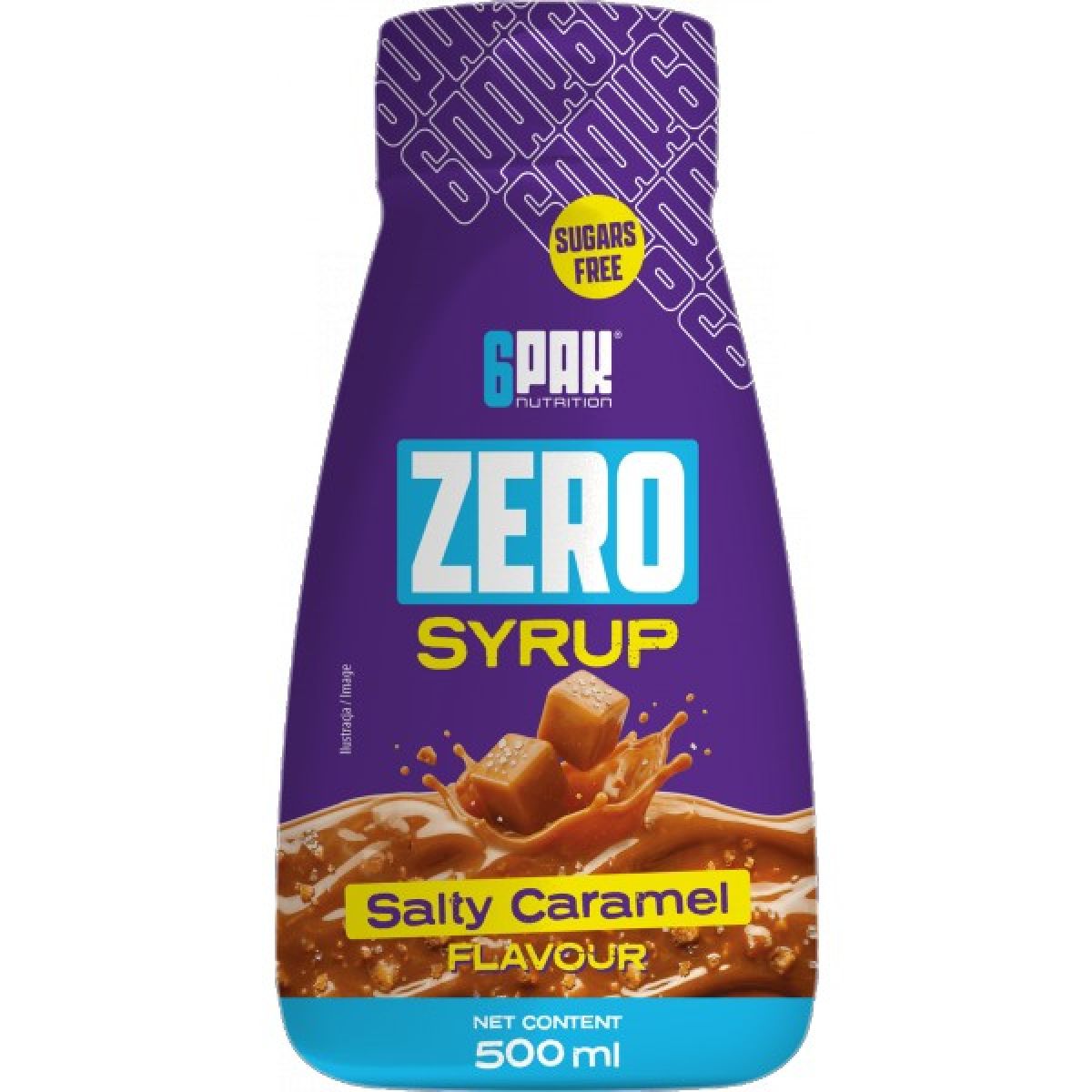 Zero Syrup - 500 ml, čoko-cookie Zero Syrup - 500 ml, čoko-cookie