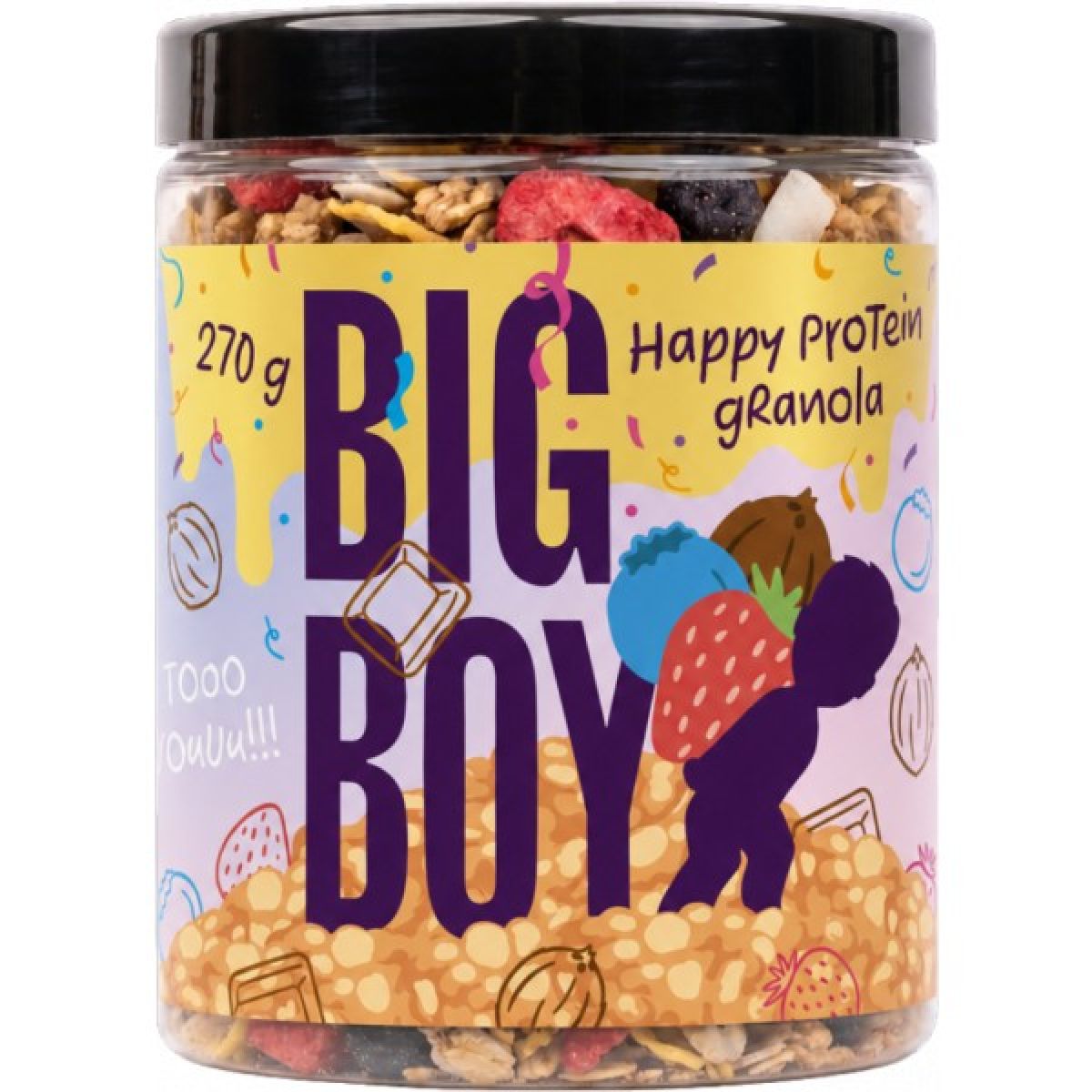 Happy proteinová granola Happy proteinová granola
