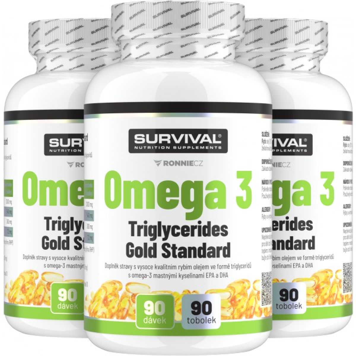 Omega 3 Triglycerides Gold Standard - akce 2+1 zdarma Omega 3 Triglycerides Gold Standard - akce 2+1 zdarma