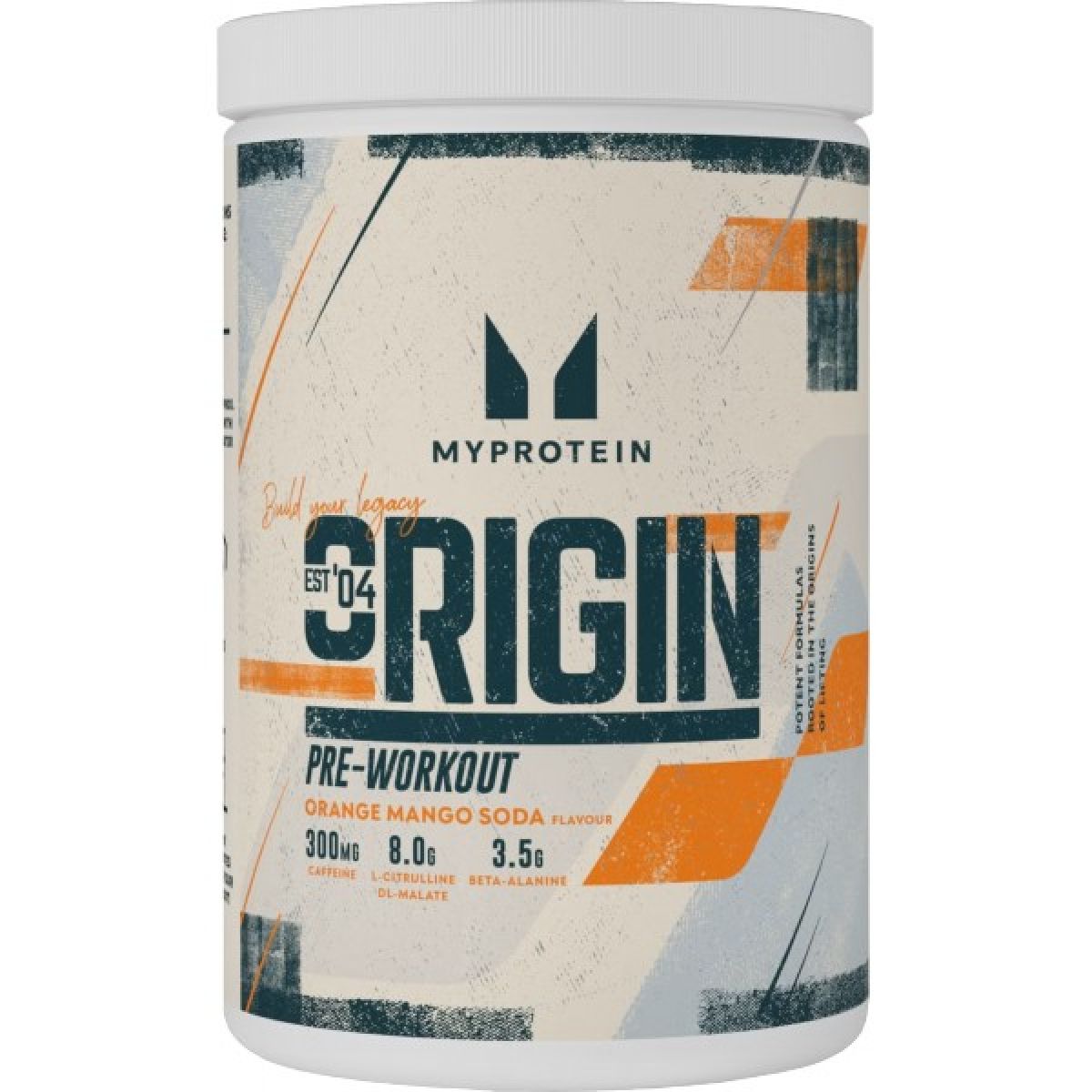 Origin Pre-Workout - 600 g, kyselé jablko Origin Pre-Workout - 600 g, kyselé jablko