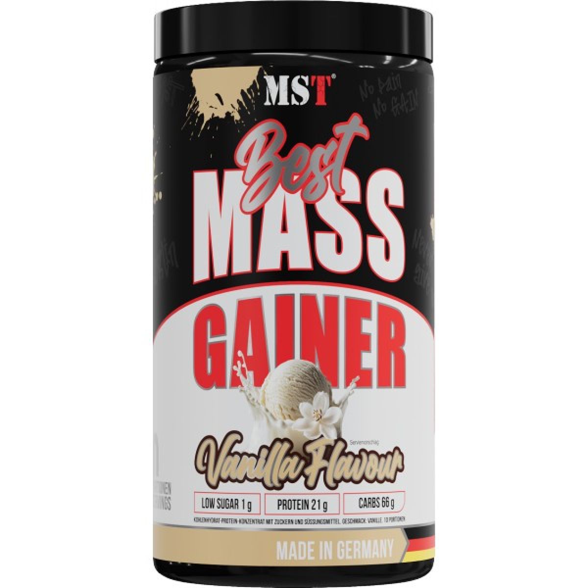 Best Mass Gainer - 1000 g, vanilka Best Mass Gainer - 1000 g, vanilka