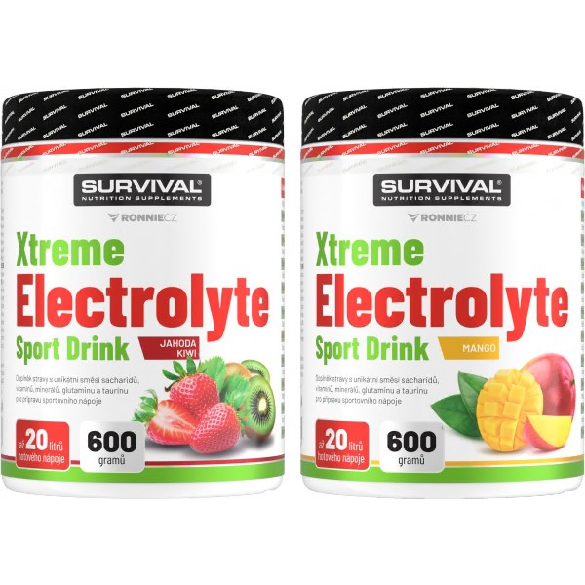 Xtreme Electrolyte Sport Drink - akce 600 g + 600 g Xtreme Electrolyte Sport Drink - akce 600 g + 600 g