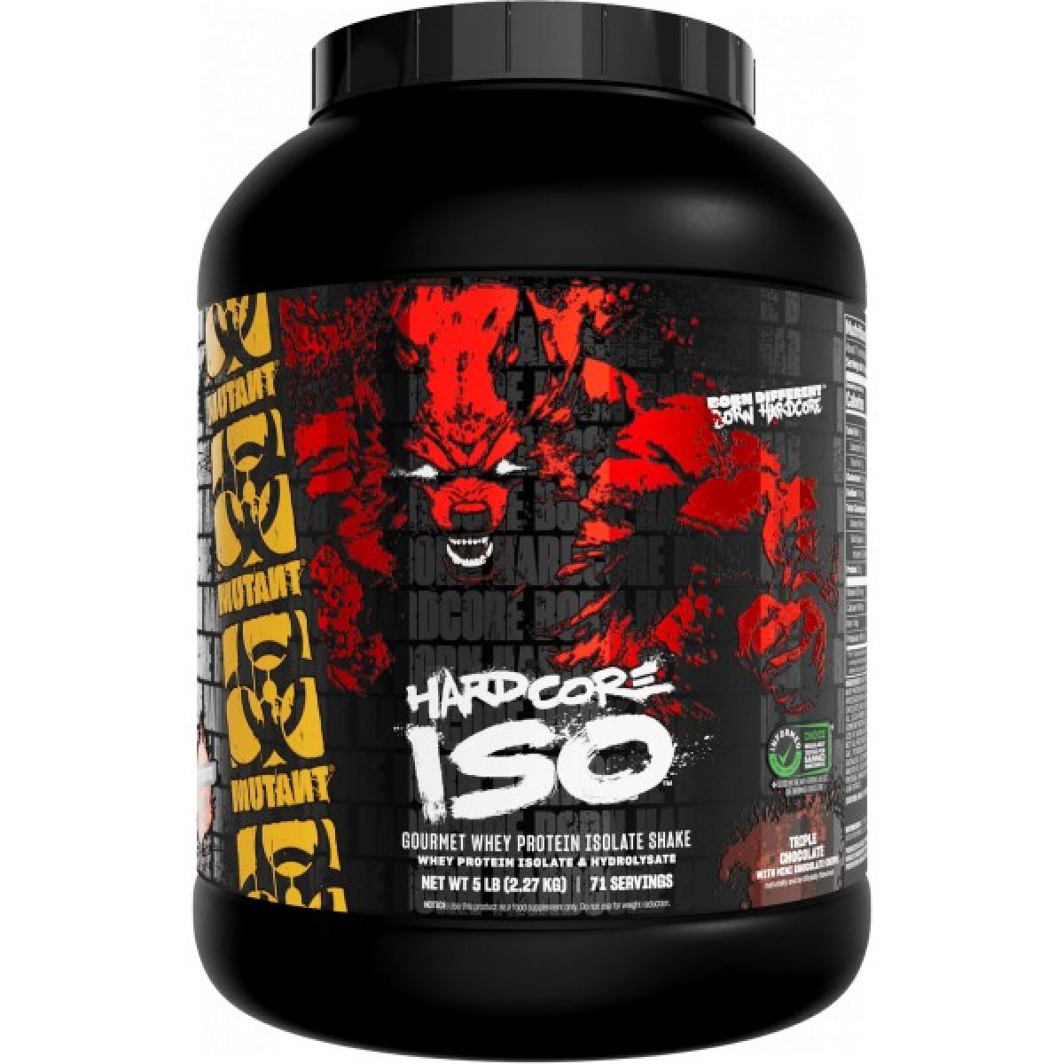 Hardcore Iso Protein - 2270 g, vanilková zmrzlina Hardcore Iso Protein - 2270 g, vanilková zmrzlina