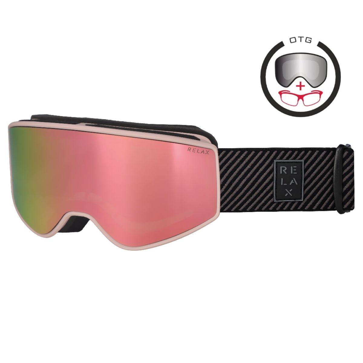 LYŽAŘSKÉ BRÝLE RELAX ROSELLE HTG86B LYŽAŘSKÉ BRÝLE RELAX ROSELLE HTG86B