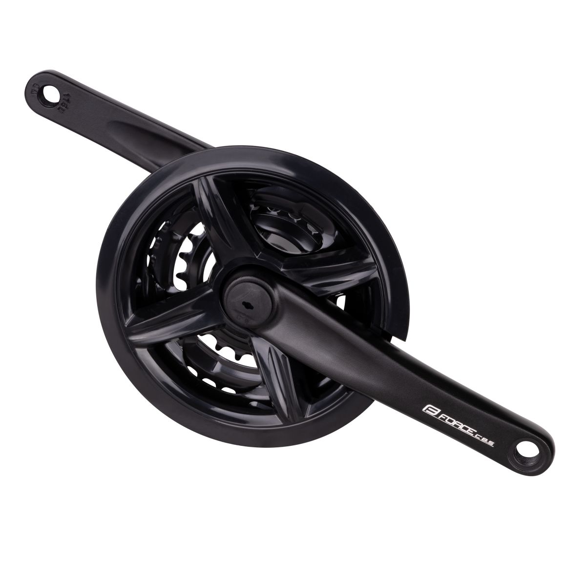 kliky FORCE C8.5 Al 42/34/24z kryt 175mm černé kliky FORCE C8.5 Al 42/34/24z kryt 175mm černé