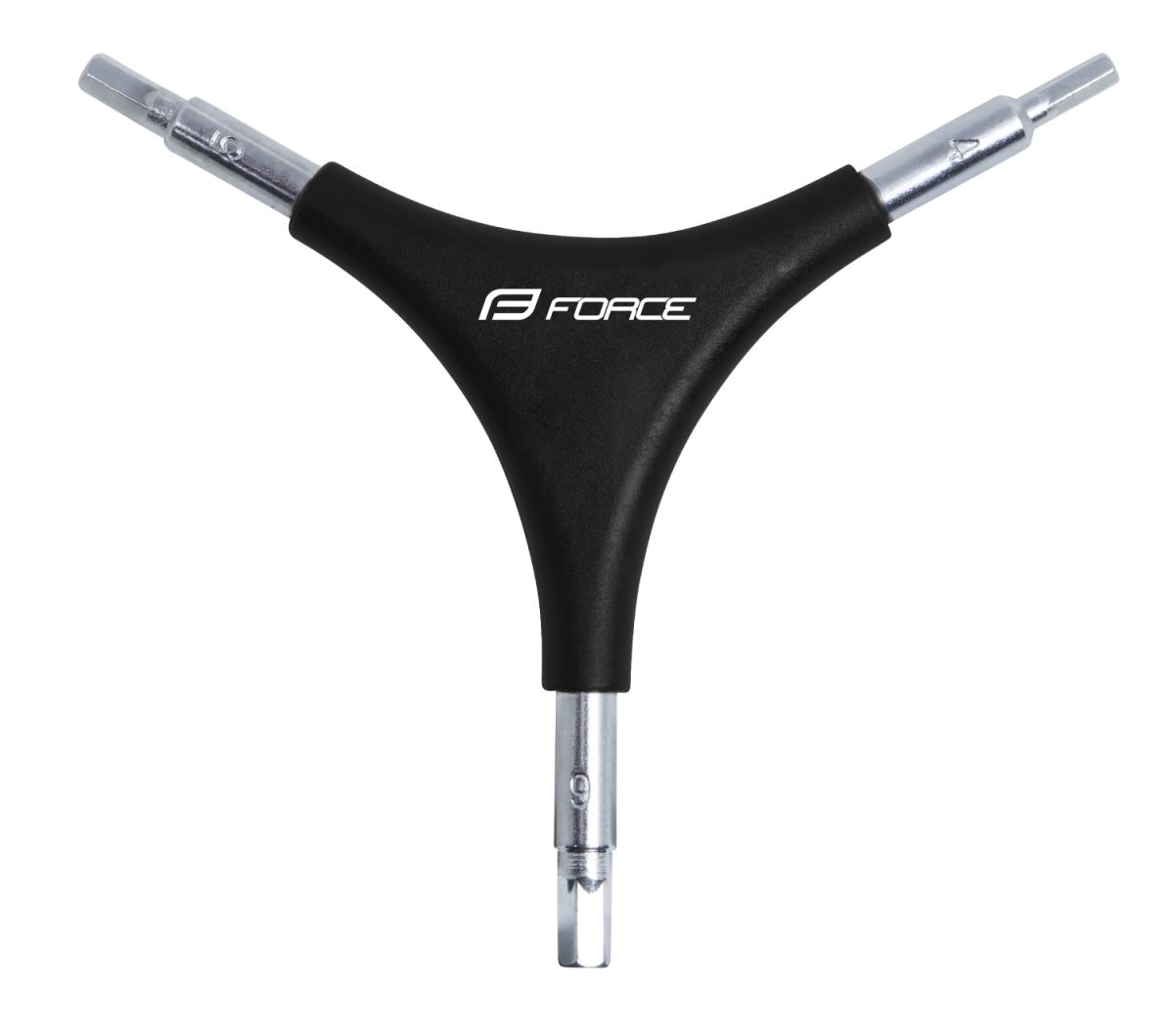 klíč inbus FORCE trojstranný 4/ 5/ 6 černý klíč inbus FORCE trojstranný 4/ 5/ 6 černý