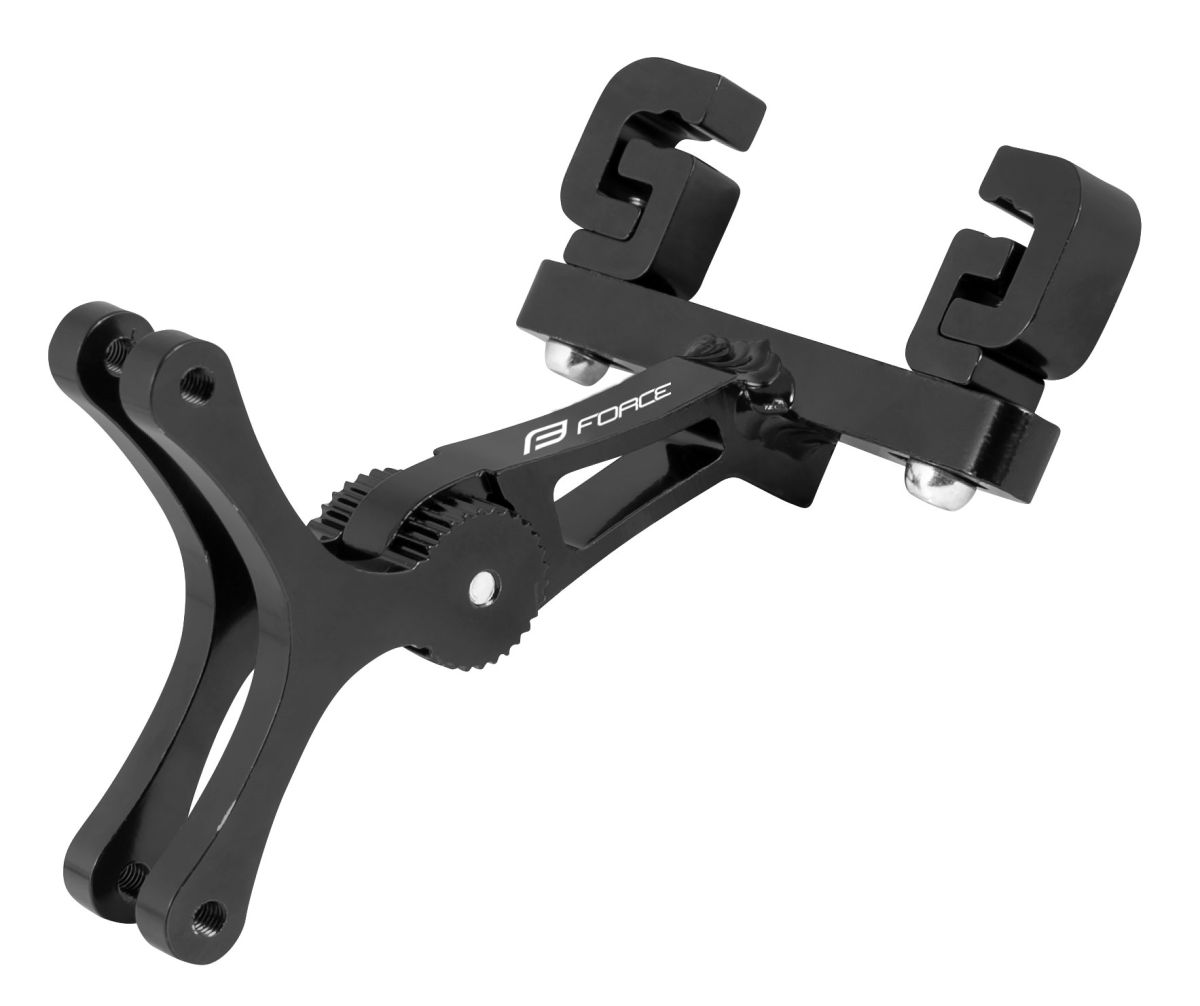 držák košíků pod sedlo Al černý držák košíků pod sedlo Al černý