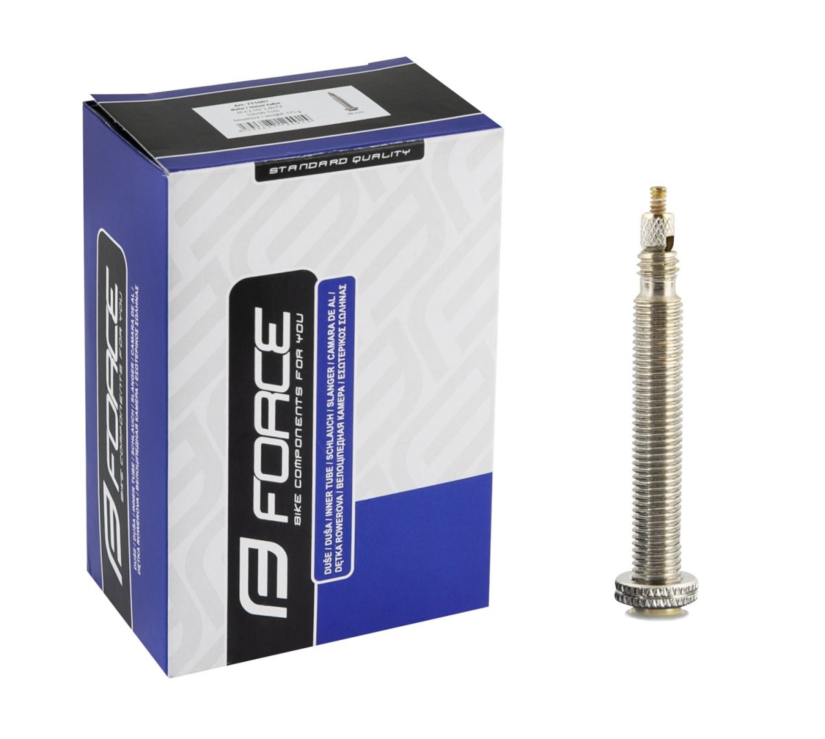 duše FORCE 27 x 2,10 / 2,40 FV 48mm LITE duše FORCE 27 x 2,10 / 2,40 FV 48mm LITE