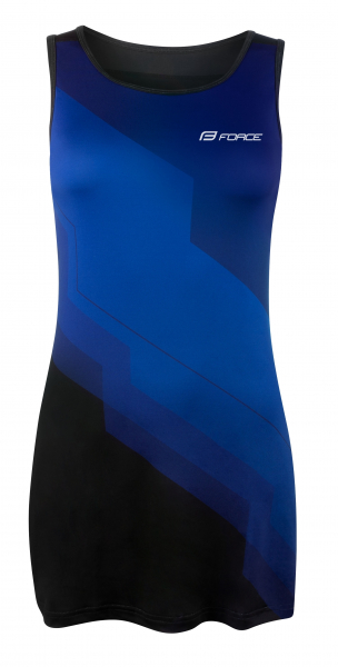 šaty sportovní FORCE ABBY modro-černé L