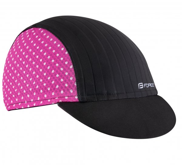 čepička s kšiltem F POINTS letní černo-růžová L-XL