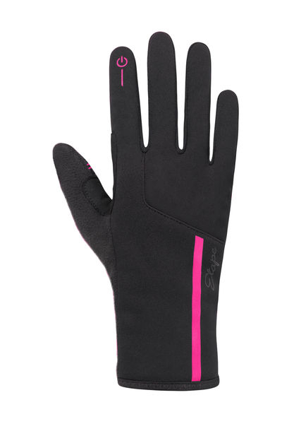 Etape dámské rukavice DIANA WS+ černá/růžová