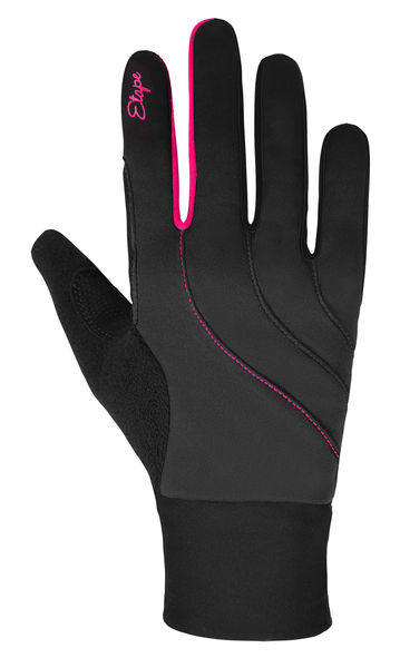 Etape - dámské rukavice AMBER WS+, černá/růžová