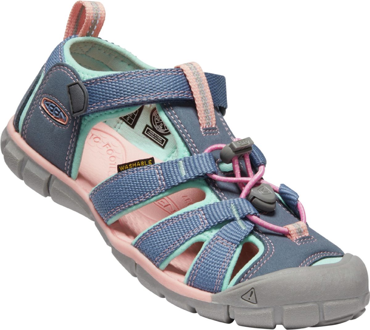 Keen SEACAMP II CNX YOUTH flint stone/ocean wave US 2 Keen SEACAMP II CNX YOUTH flint stone/ocean wave US 2