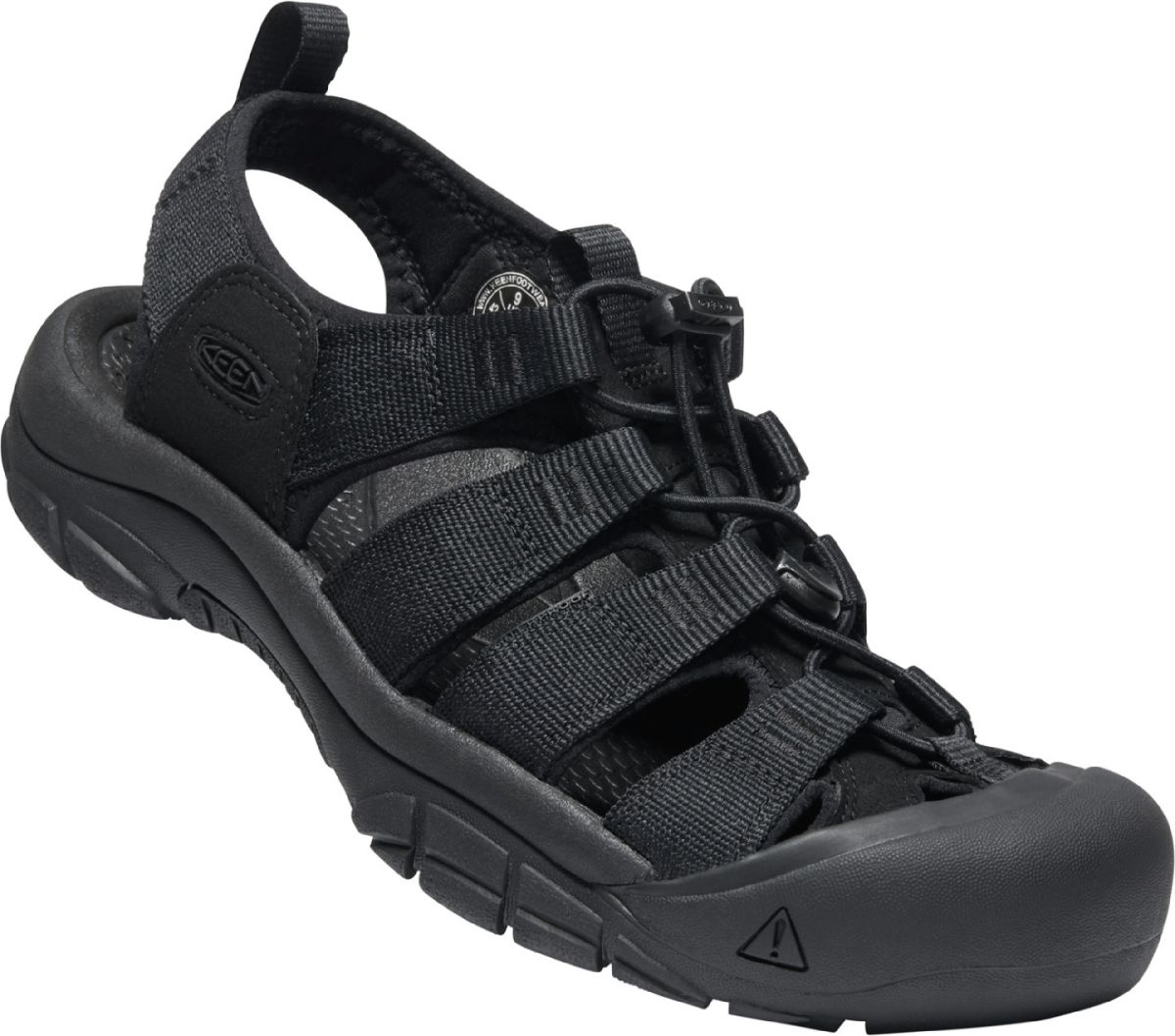 Keen NEWPORT H2 MEN triple black US 10,5 Keen NEWPORT H2 MEN triple black US 10,5