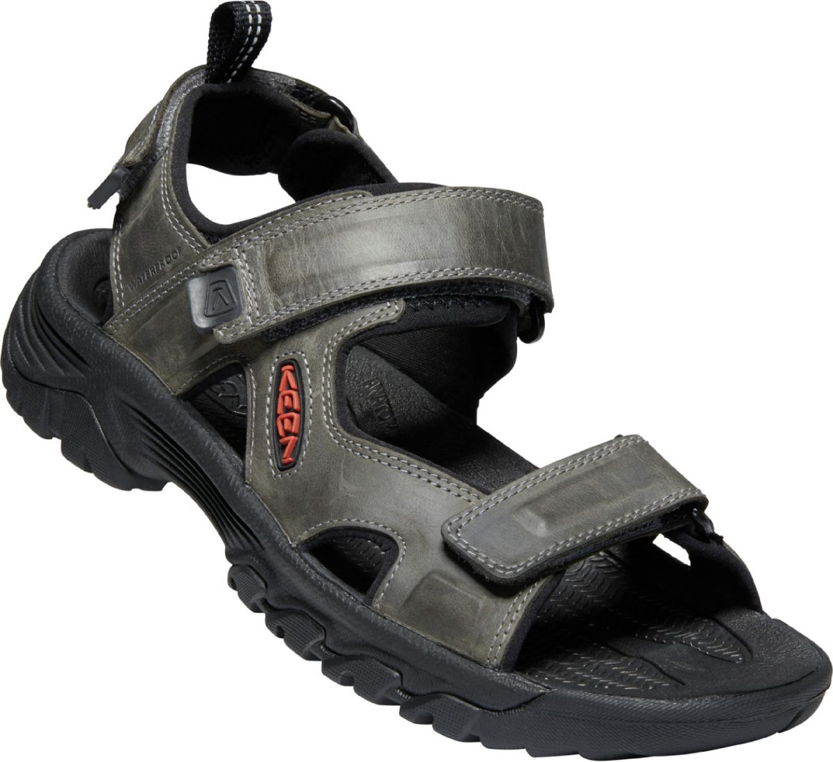 Keen TARGHEE III OPEN TOE SANDAL MEN grey/black US 10 Keen TARGHEE III OPEN TOE SANDAL MEN grey/black US 10