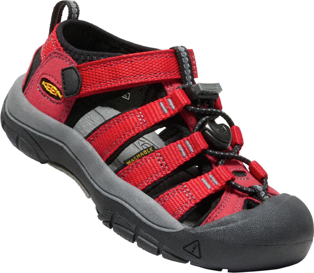 Keen NEWPORT H2 CHILDREN ribbon red/gargoyle US 13 Keen NEWPORT H2 CHILDREN ribbon red/gargoyle US 13