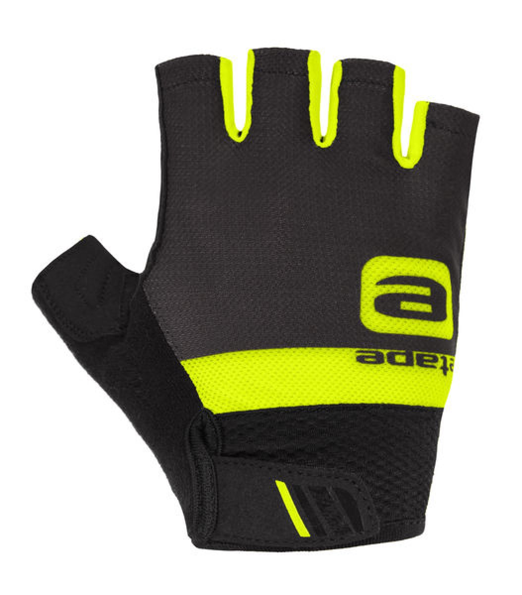 Etape – rukavice AIR, černá/žlutá fluo
