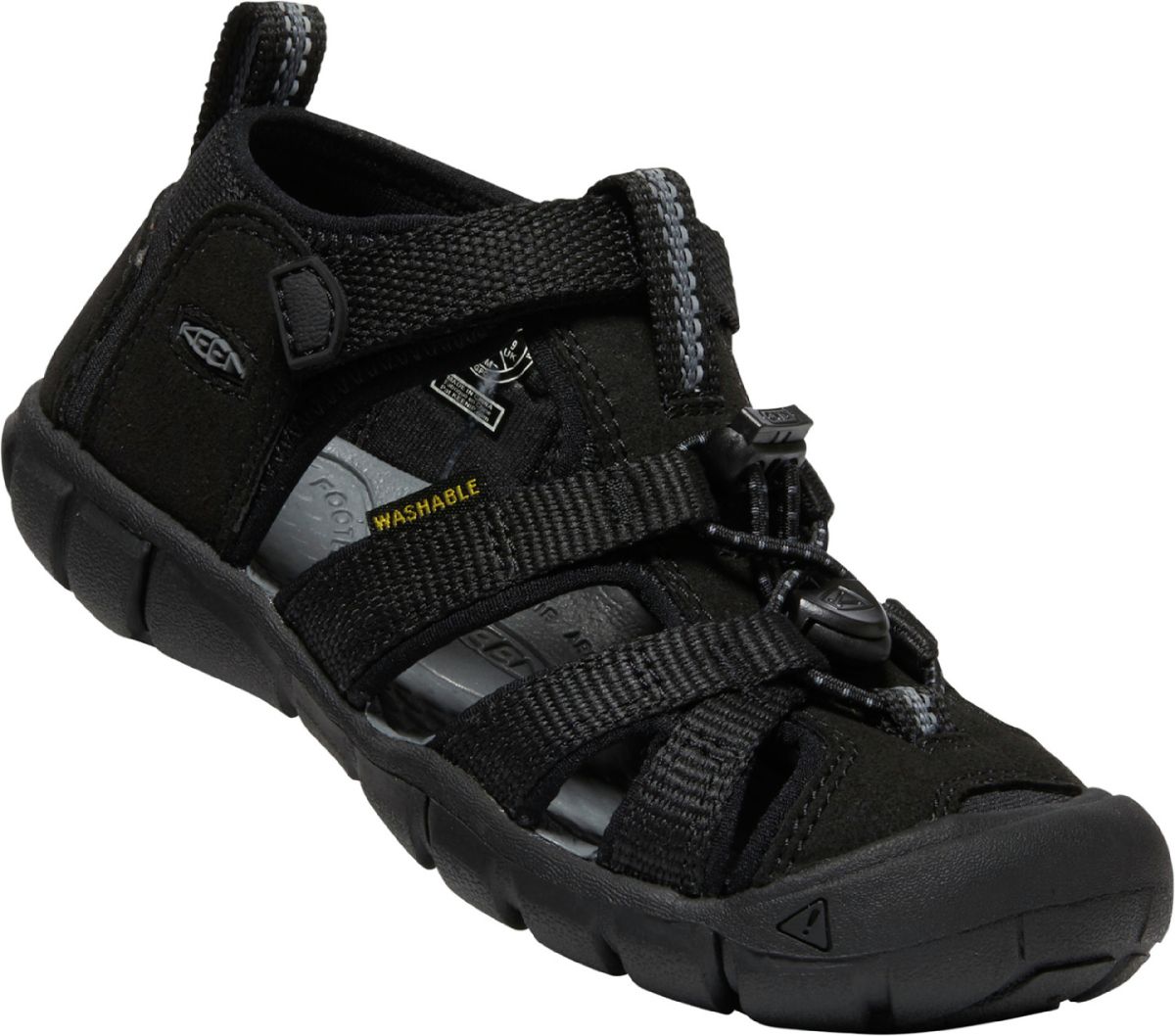 Keen SEACAMP II CNX CHILDREN black/grey US 10 Keen SEACAMP II CNX CHILDREN black/grey US 10