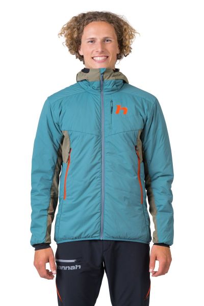 Hannah KECHU HOODY oil blue/burnt olive L