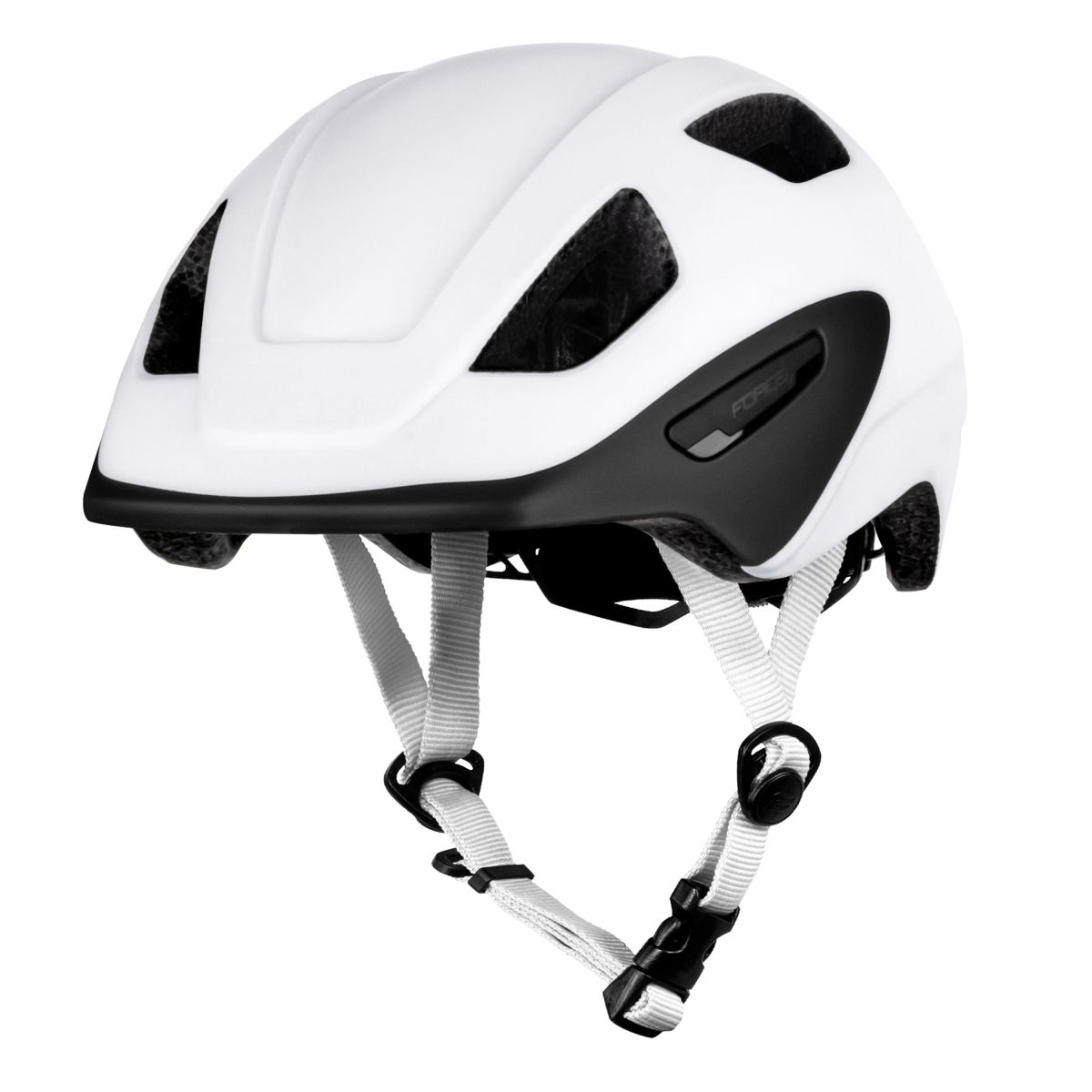 přilba FORCE AKITA dětská, bílá S-M přilba FORCE AKITA dětská, bílá S-M