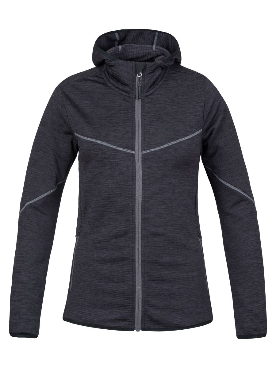 Hannah DAGNYS HOODY mikina anthracite mel 40 Hannah DAGNYS HOODY mikina anthracite mel 40