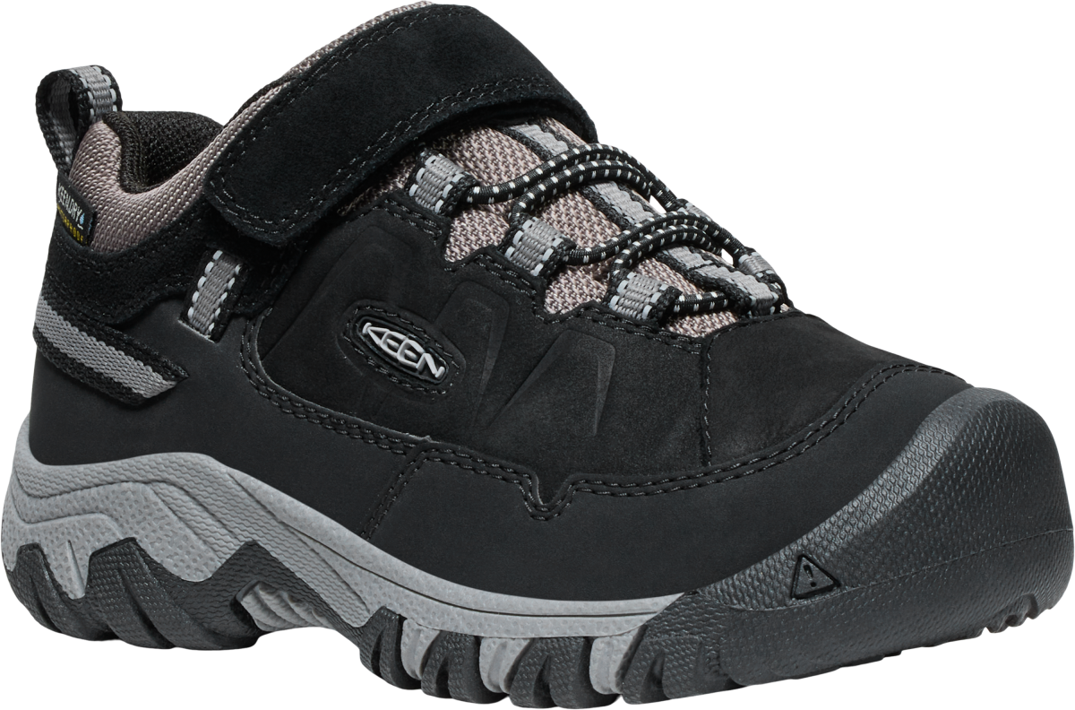 Keen TARGHEE IV LOW WP CHILDREN black/steel grey US 11 Keen TARGHEE IV LOW WP CHILDREN black/steel grey US 11