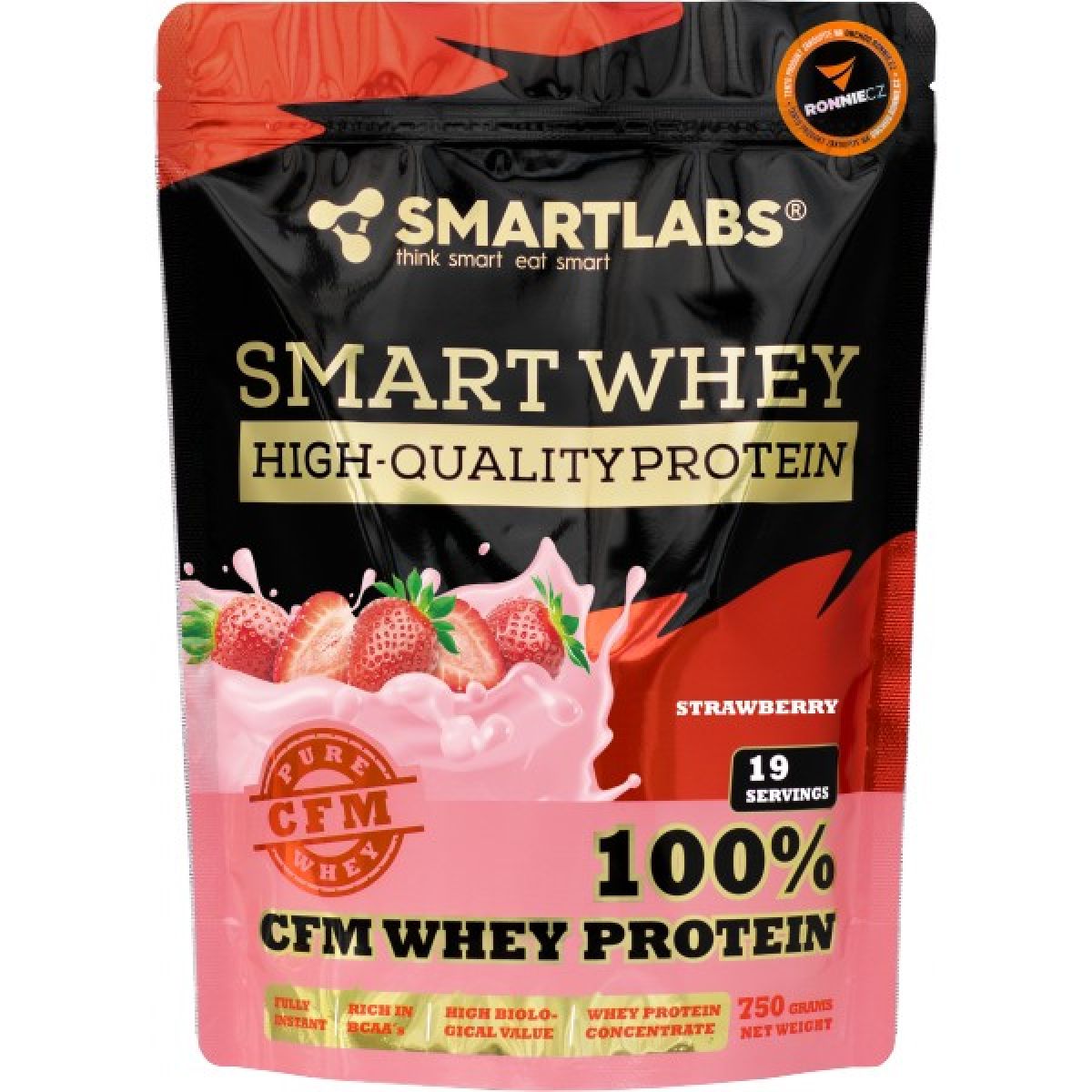 Smart Whey Protein - 750 g, citron Smart Whey Protein - 750 g, citron