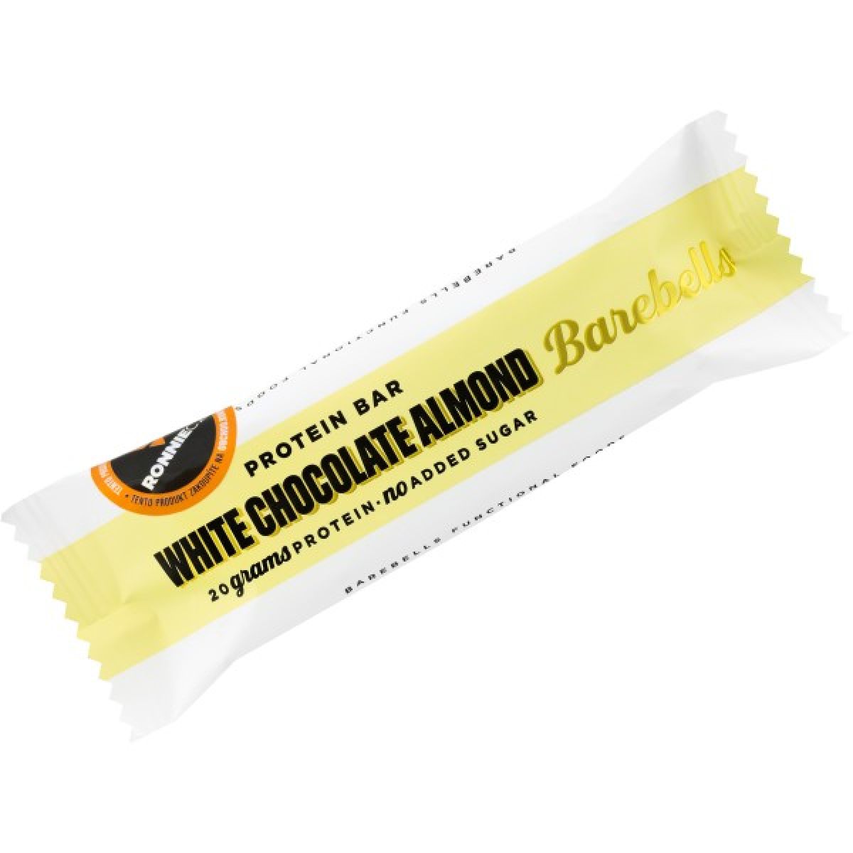 Barebells Protein Bar - 55 g, bílá čoko - mandle Barebells Protein Bar - 55 g, bílá čoko - mandle