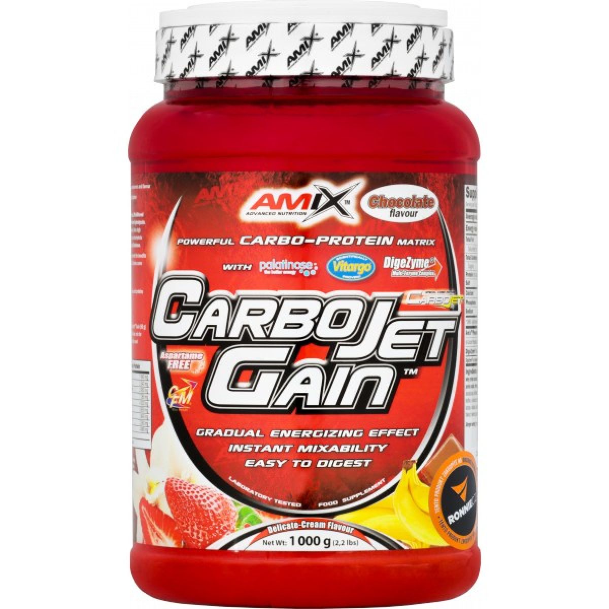 CarboJet Gain - 1000 g, vanilka CarboJet Gain - 1000 g, vanilka