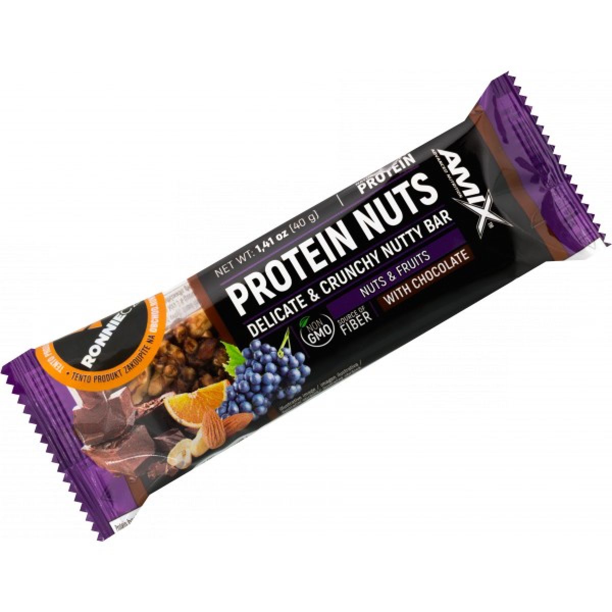 Protein Nuts Bar - 40 g, kešu-kokos Protein Nuts Bar - 40 g, kešu-kokos