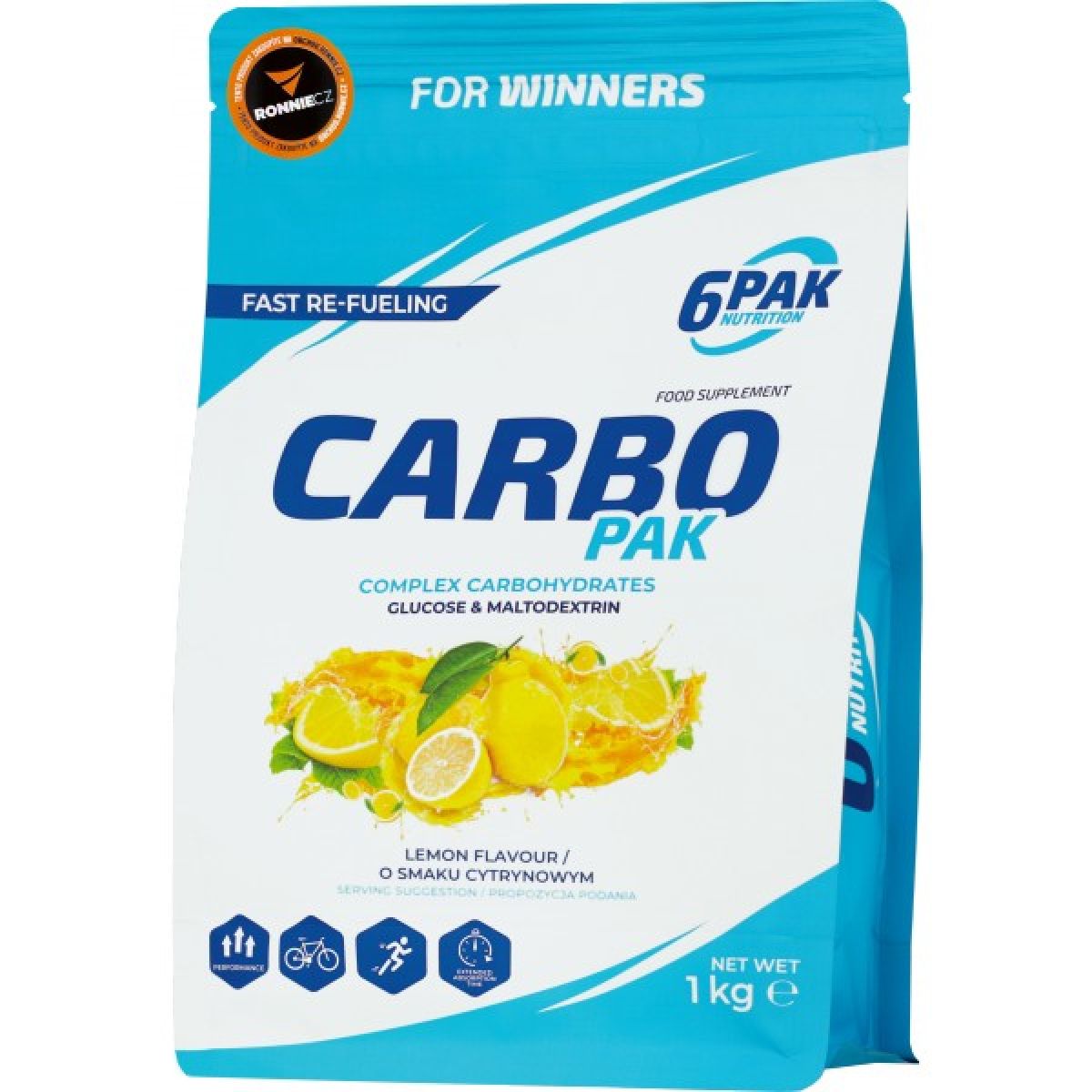 Carbo Pak - 1000 g, citron Carbo Pak - 1000 g, citron
