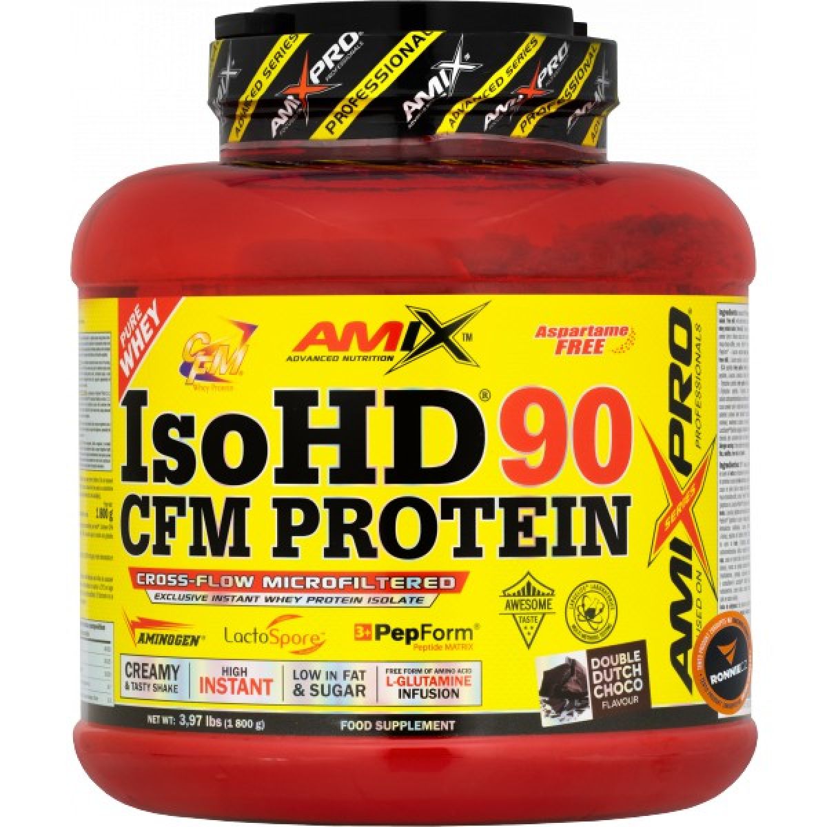 IsoHD 90 CFM Protein - 800 g, dvojitá bílá čokoláda IsoHD 90 CFM Protein - 800 g, dvojitá bílá čokoláda