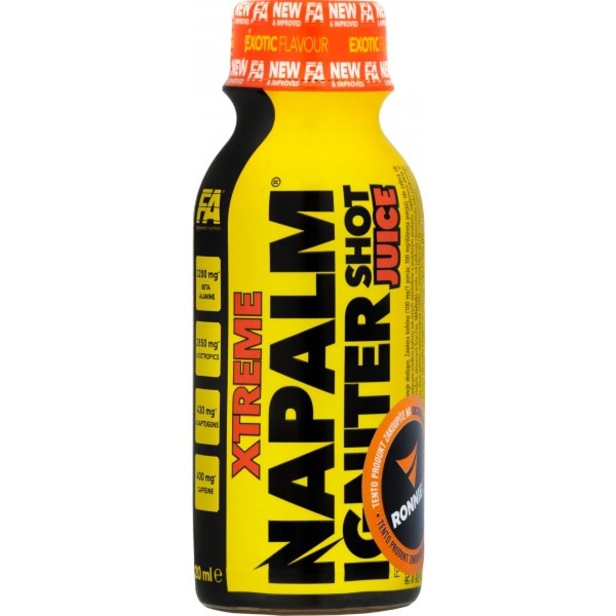 Xtreme Napalm Igniter Juice Shot - 120 ml, marakuja Xtreme Napalm Igniter Juice Shot - 120 ml, marakuja