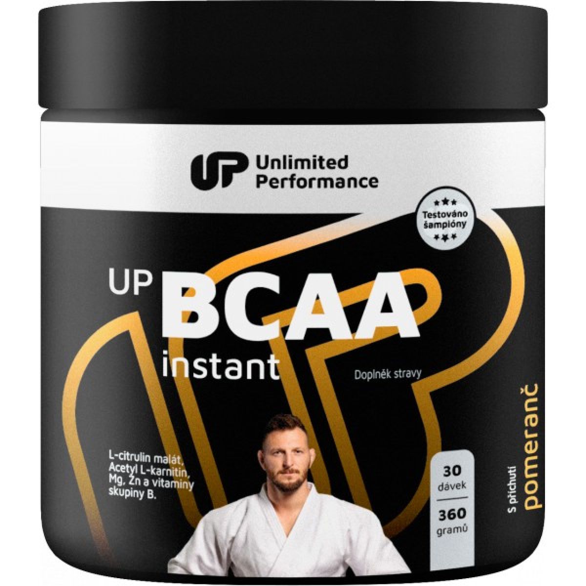 UP BCAA Instant - 360 g, cola-citron UP BCAA Instant - 360 g, cola-citron